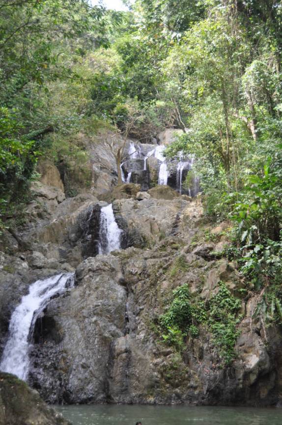Cachoeira Argyle, a maior de Tobago, próximo à Speyside
